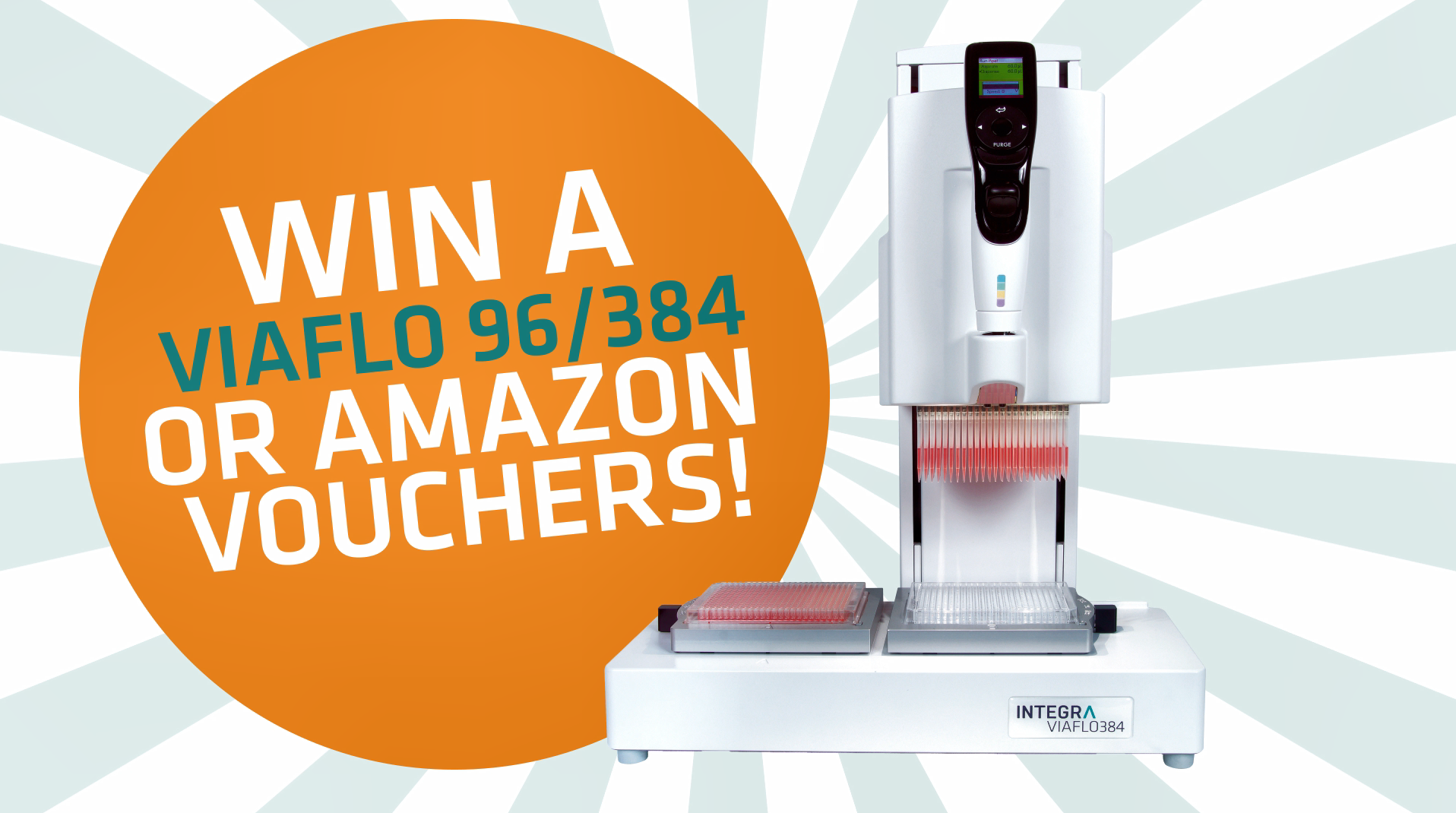 Win a VIAFLO 96 handheld electronic pipette bundle to take microplate  pipetting to the next level