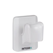 The INTEGRA wall mount (3205) is a non-charging, magnetic mount for a single handheld pipette. This item also contains an optional adhesive backing for attachment to non-magnetic surfaces. 