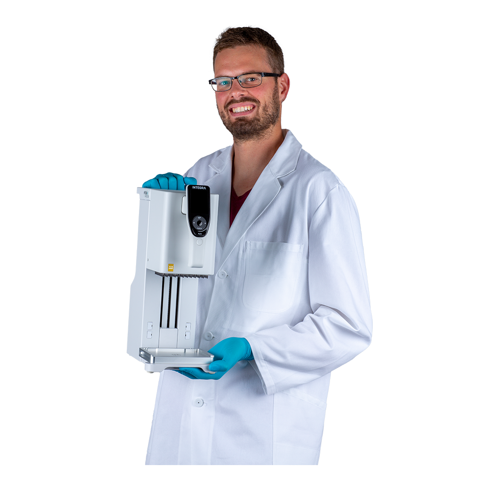 MINI 96 channel electronic pipette compared