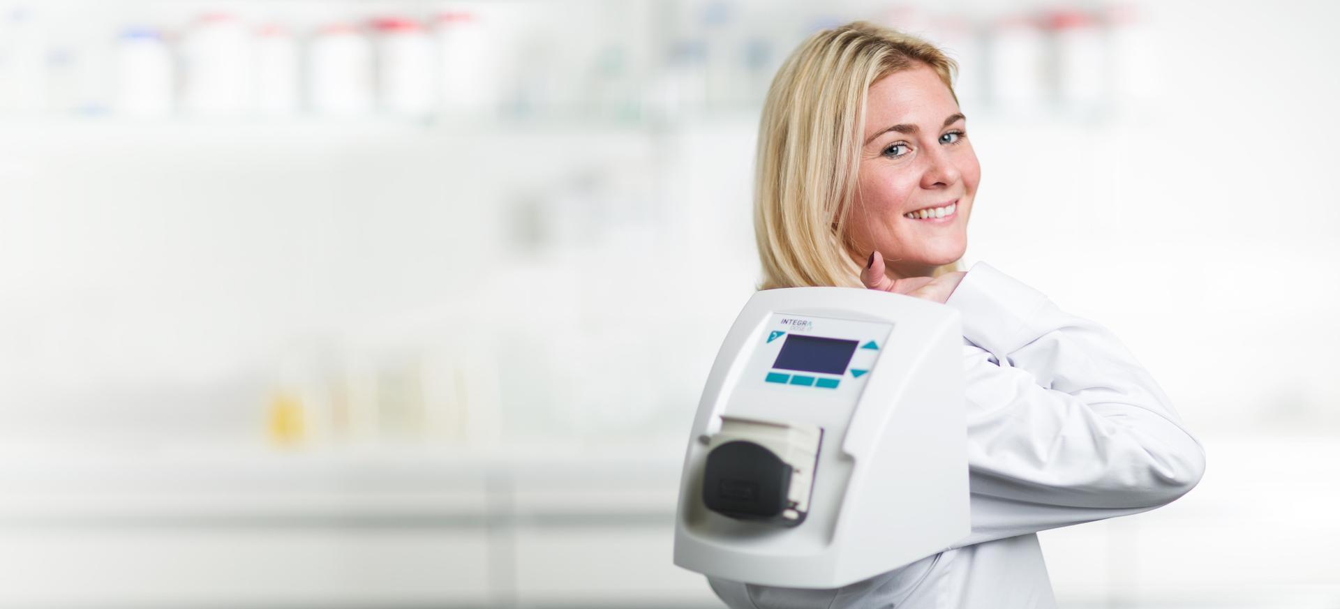 DOSE IT laboratoy peristaltic pump