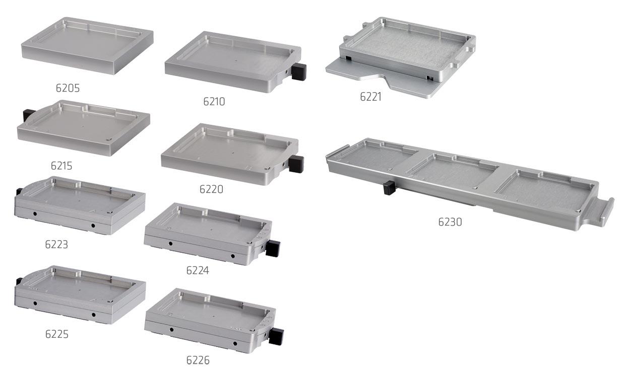 Plate Holders for 96-, 384- and 1536-well plate