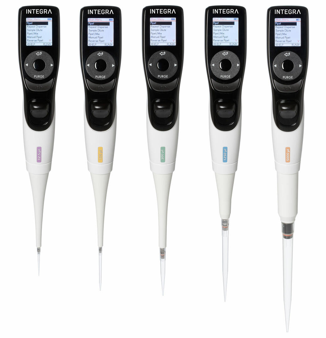 Single channel pipettes INTEGRA