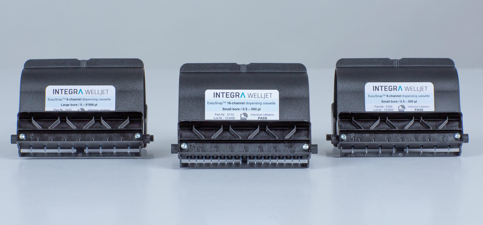 WELLJET EasySnap cassettes