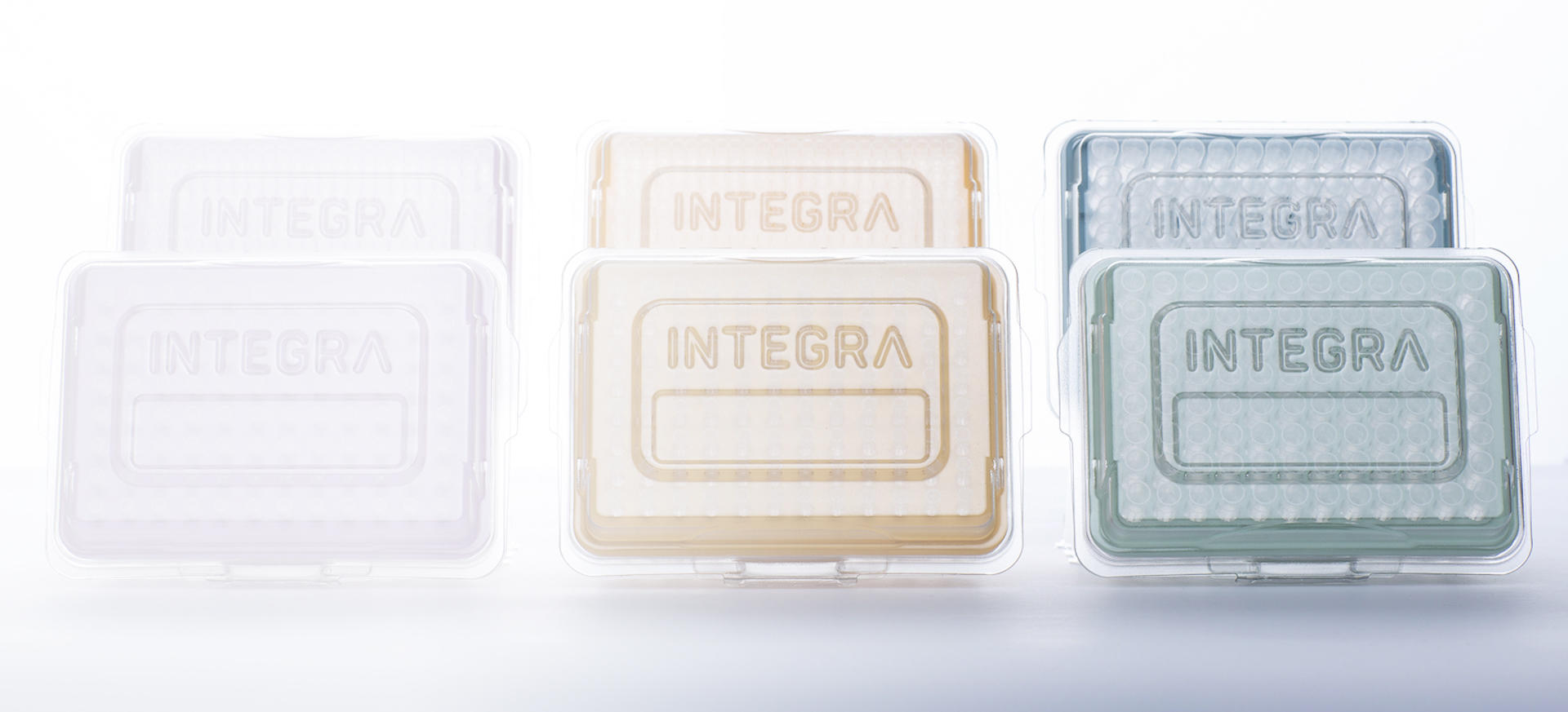 INTEGRA ECO Racks containing 60 % less plastic