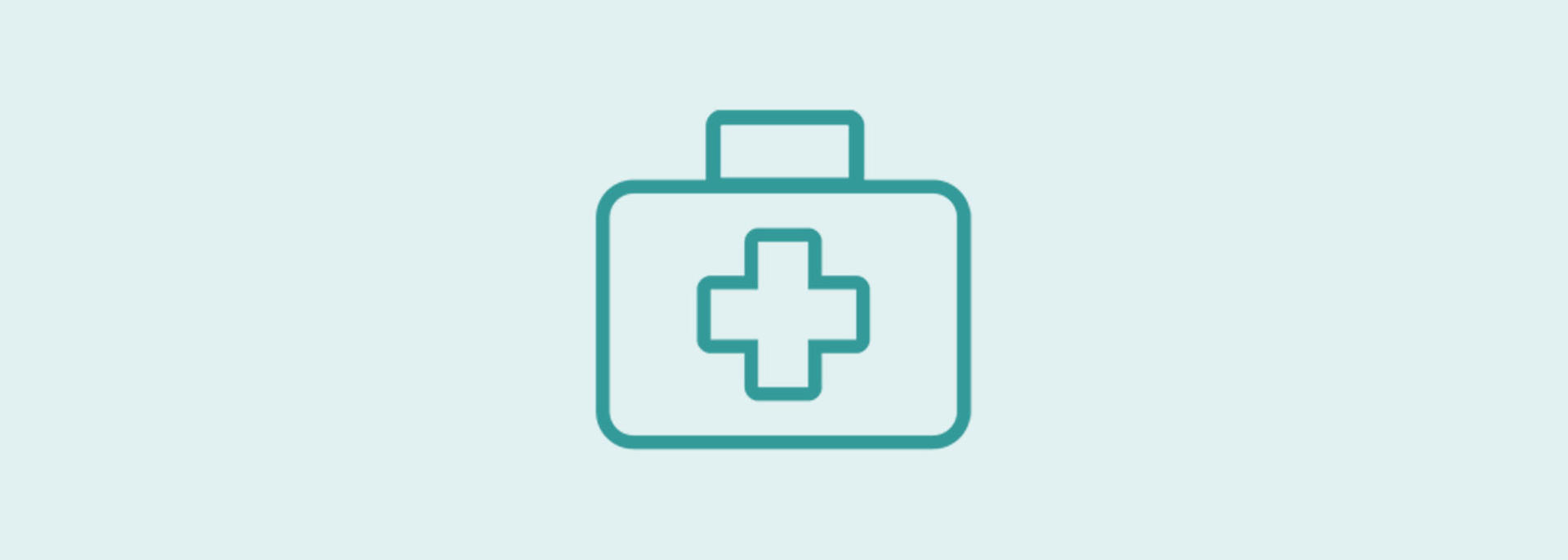 Pictogram of a first aid kit