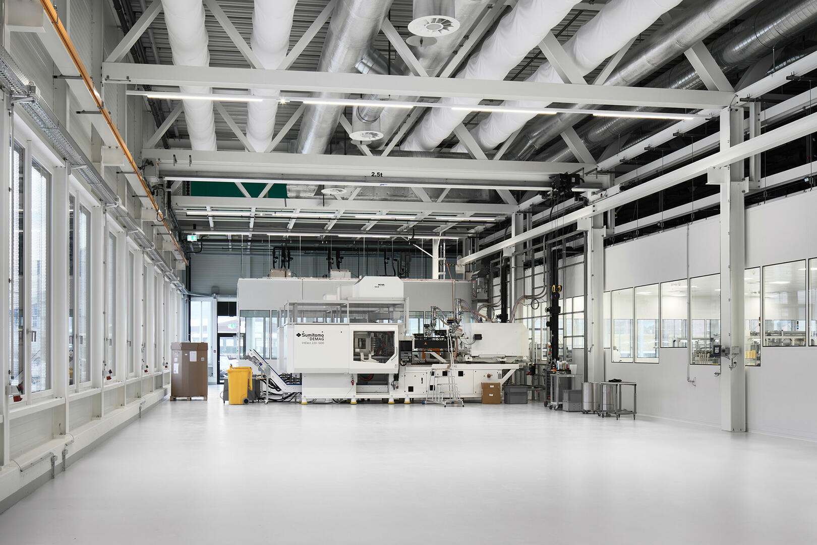 In the future, we will produce pipette tips in Switzerland that will be shipped all over the world. 