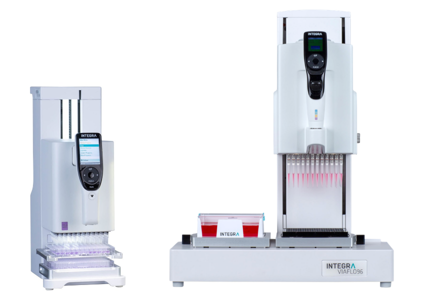 MINI 96 and VIAFLO 96 - 96 channel pipettes of INTEGRA