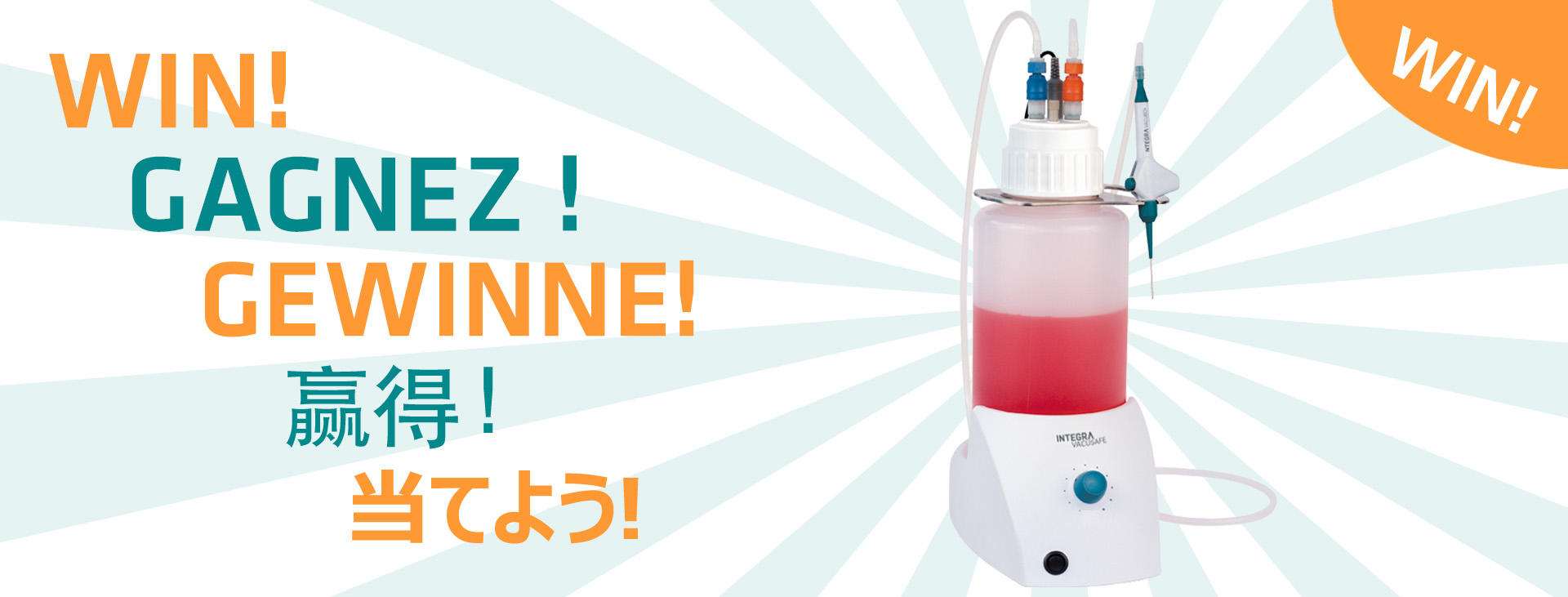 Win a VACUSAFE aspiration system!