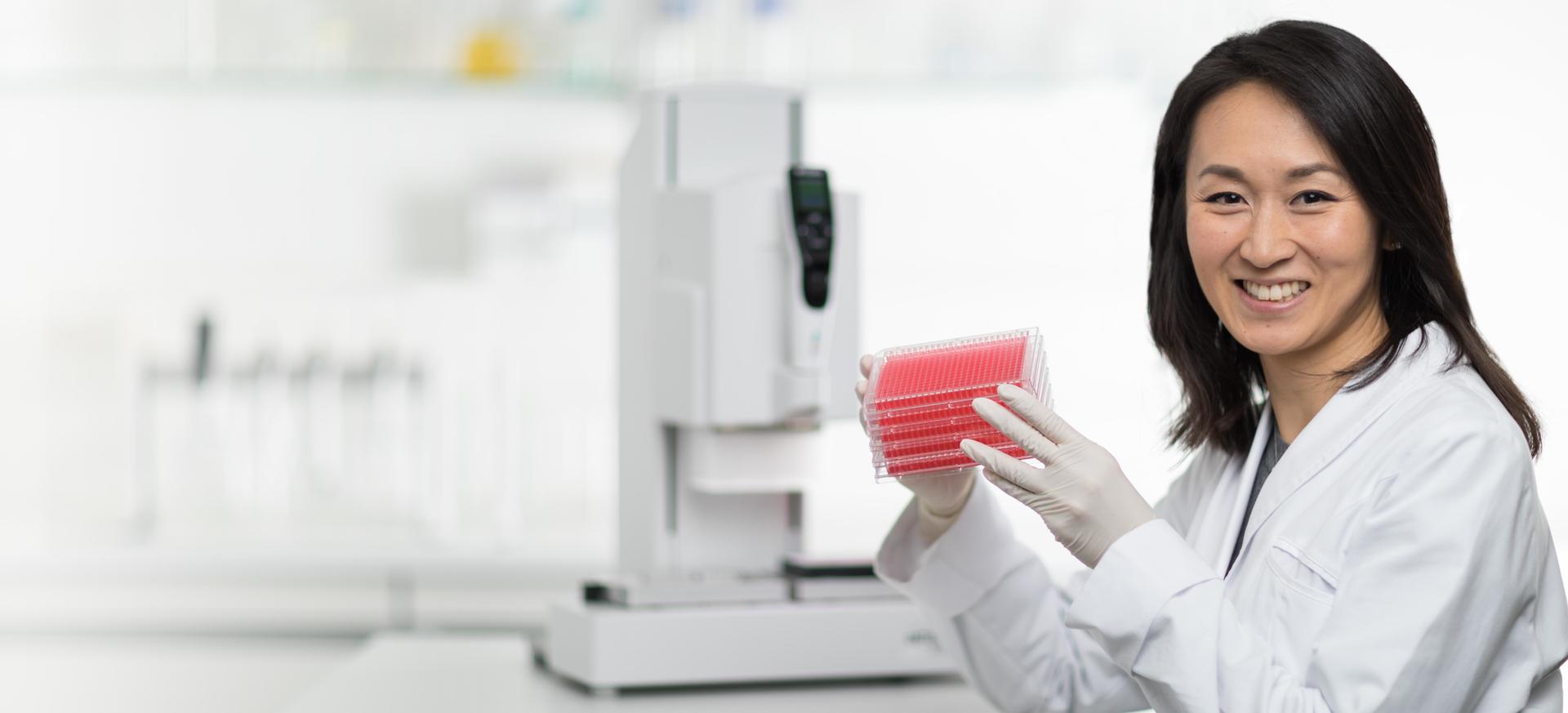 Pipetage en plaques de 24, 96, 384 et 1536 puits avec VIAFLO 96/384