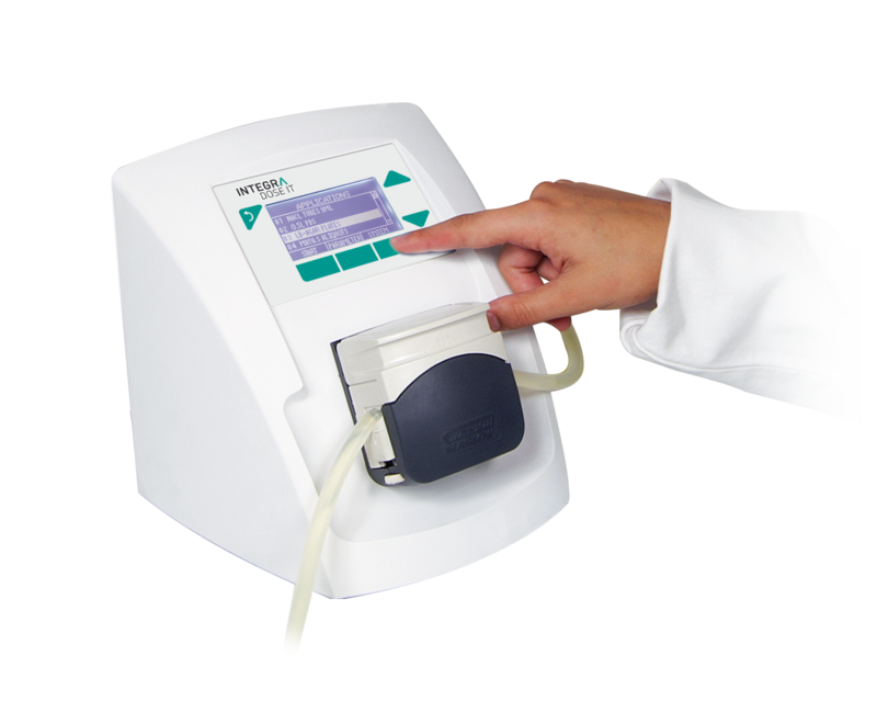 Easy handling with DOSE IT laboratory Peristaltic Pump