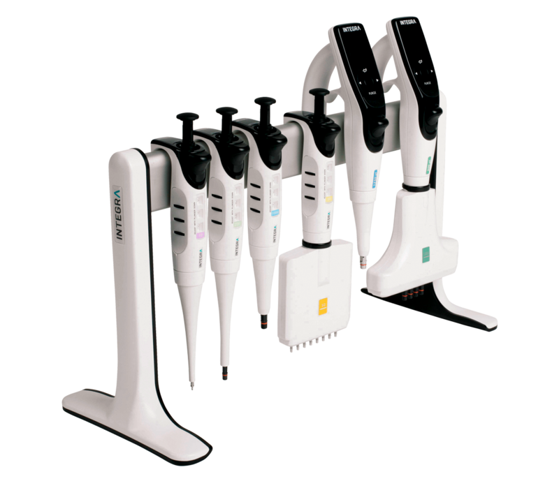 Linear stand for INTEGRA pipettes