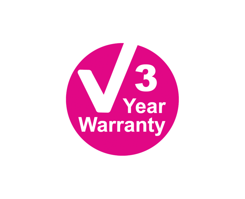 PIPETGIRL 3 year warranty symbol