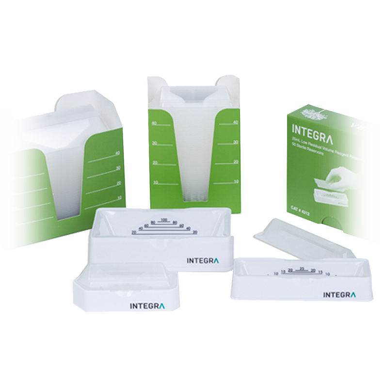 Innovative packaging options of INTEGRA reagent reservoirs