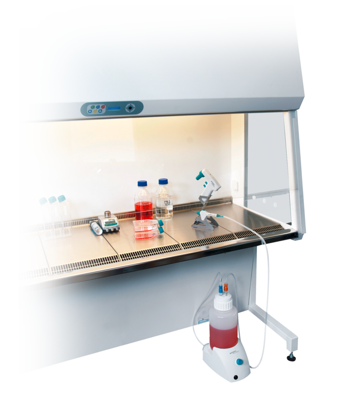 nti-drip system prevents liquid waste leakage from the tip or pipette