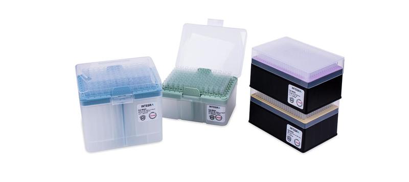 GripTips pipette tips in racks