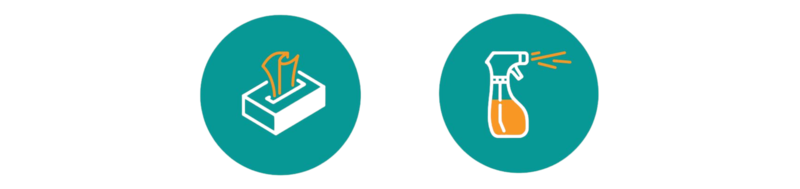 Pictograms for biological spill
