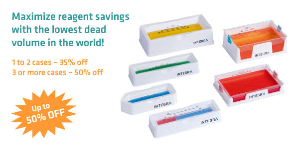 Save on reagent reservoirs