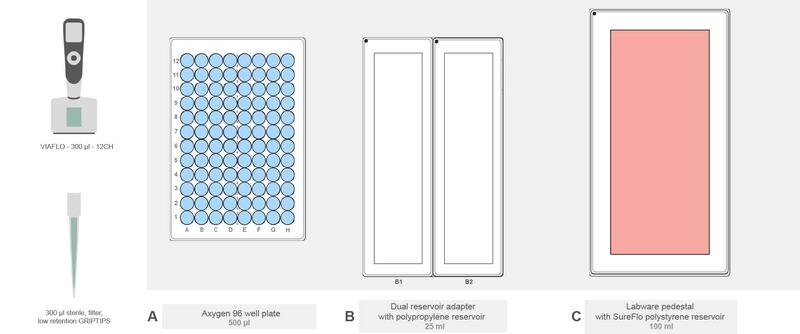 ASSIST PLUS deck set-up for pooled washing in the Flex Apex workflow.
