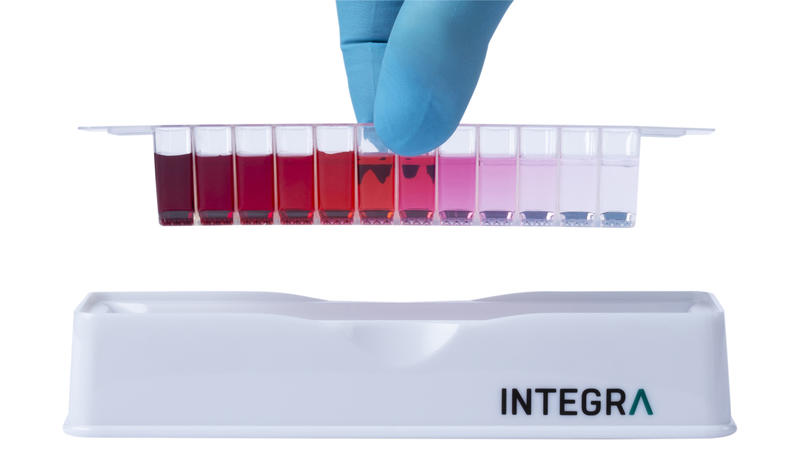 12 Channel Reagent Reservoir with reusable base