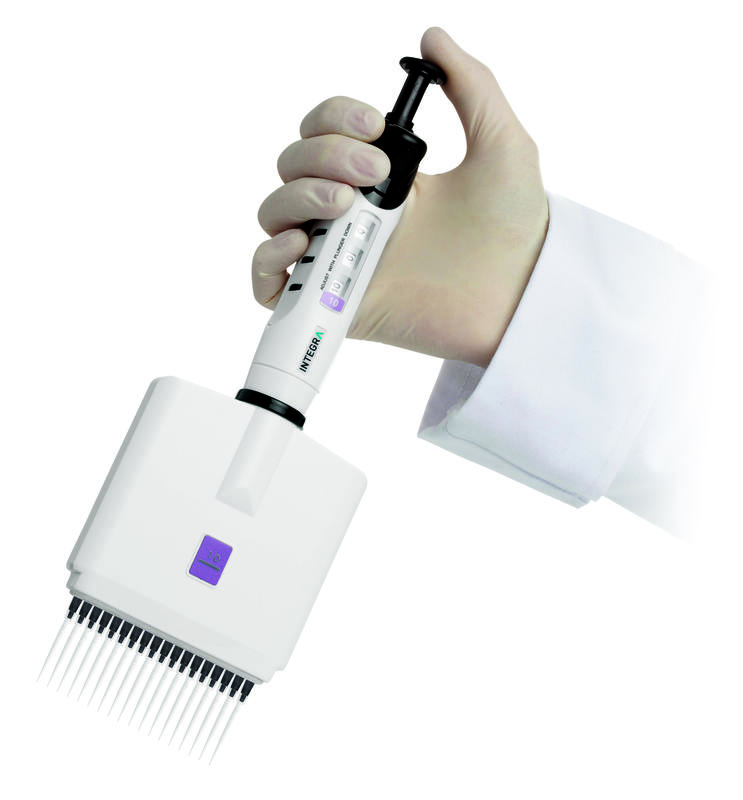 INTEGRA étend sa gamme la plus complète avec la pipette mécanique 16 canaux EVOLVE