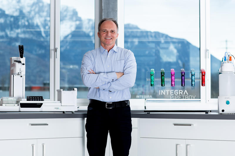 The CEO of INTEGRA Biosciences is called Urs Hartmann.
