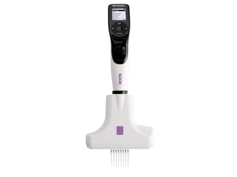 8 channel VOYAGER adjustable tip spacing pipette