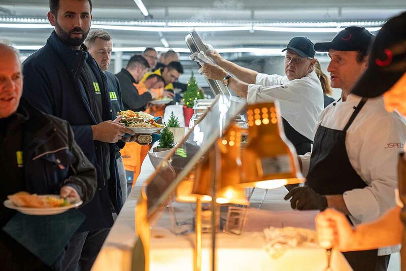 Impressionen während dem INTEGRA Aufrichtfest 2022