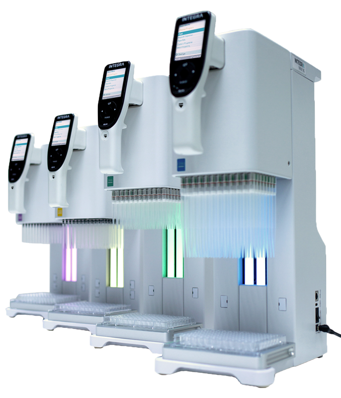 MINI 96 is an electronic 96 channel pipette available in different volume ranges