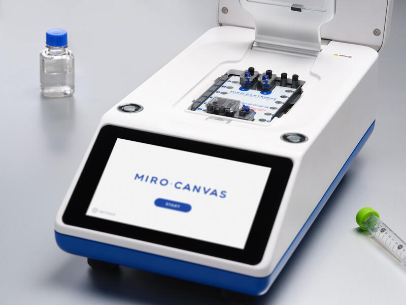MIRO CANVAS automatise entièrement les protocoles de préparation des librairies NGS et d’enrichissement des cibles 
