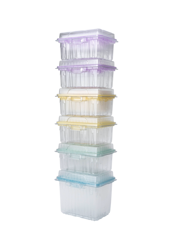 ECO Rack rpet inserts all sizes stacked