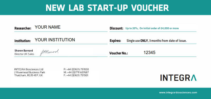 New Lab Start-up Voucher United Kingdom