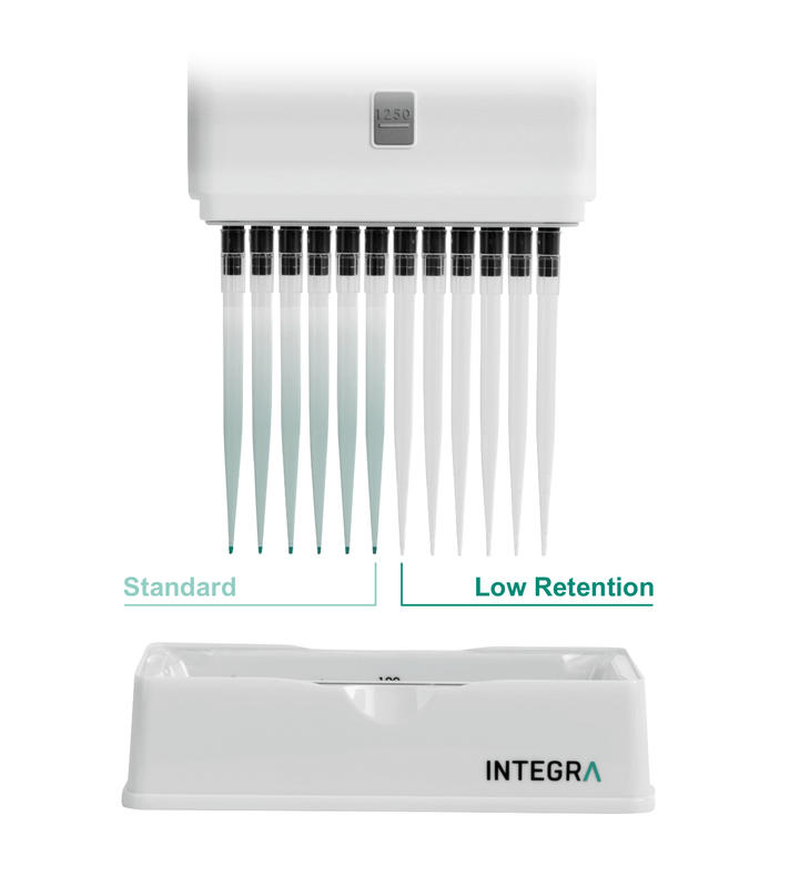 Low Retention GripTips ensure optimal liquid recovery to enhance the reproducibility of research results.
