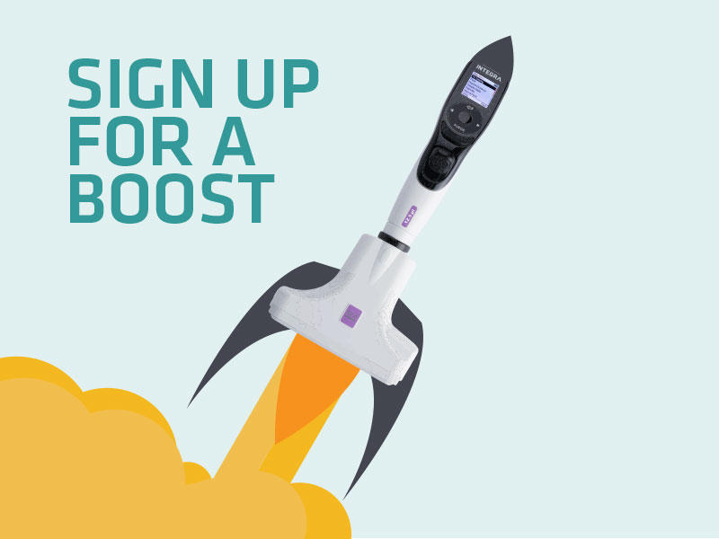 Sign up for a boost