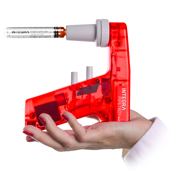 PIPETBOY acu 2 Pipette Controller red