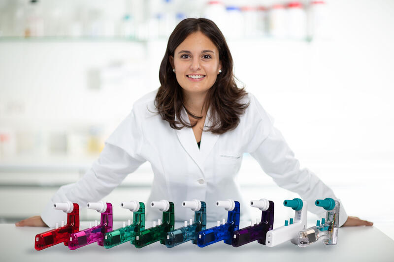 PIPETBOY acu 2 pipette controller in all available colors.  