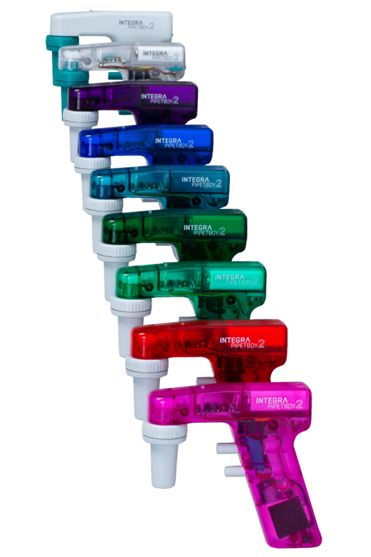 Famille PIPETBOY avec tous les appareils dans toutes les couleurs