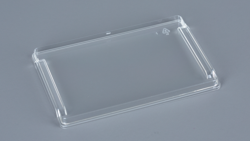 A non-sealing, polystyrene lid compatible with robotic grippers for INTEGRA 150 and 300 ml automation friendly reagent reservoirs