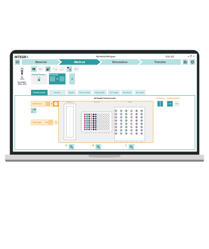 Pipetting Automation Software VIALAB