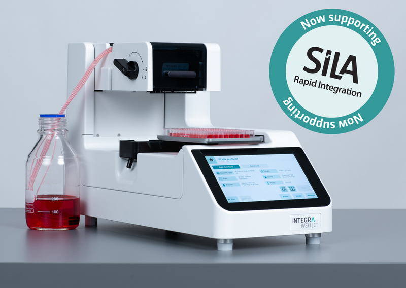 The WELLJET reagent dispenser now supports SiLA-2 integration