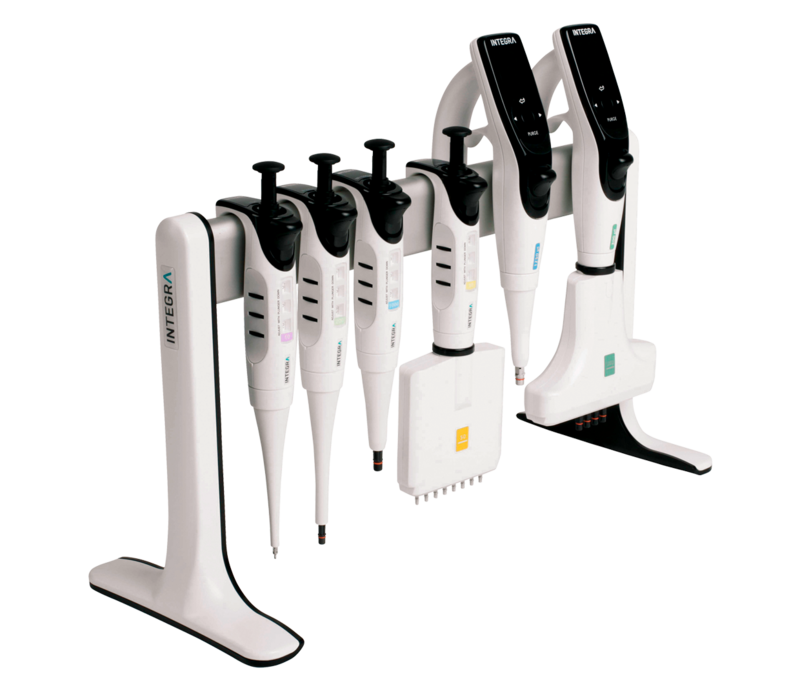 Linear stand for INTEGRA pipettes