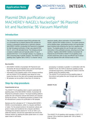 Macherey-Nagel™ NucleoSpin™ 96 RNA 4 x 96 Präparate, Isolierung