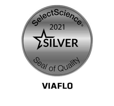 SelectScience seal of quality silver for VIAFLO 2021